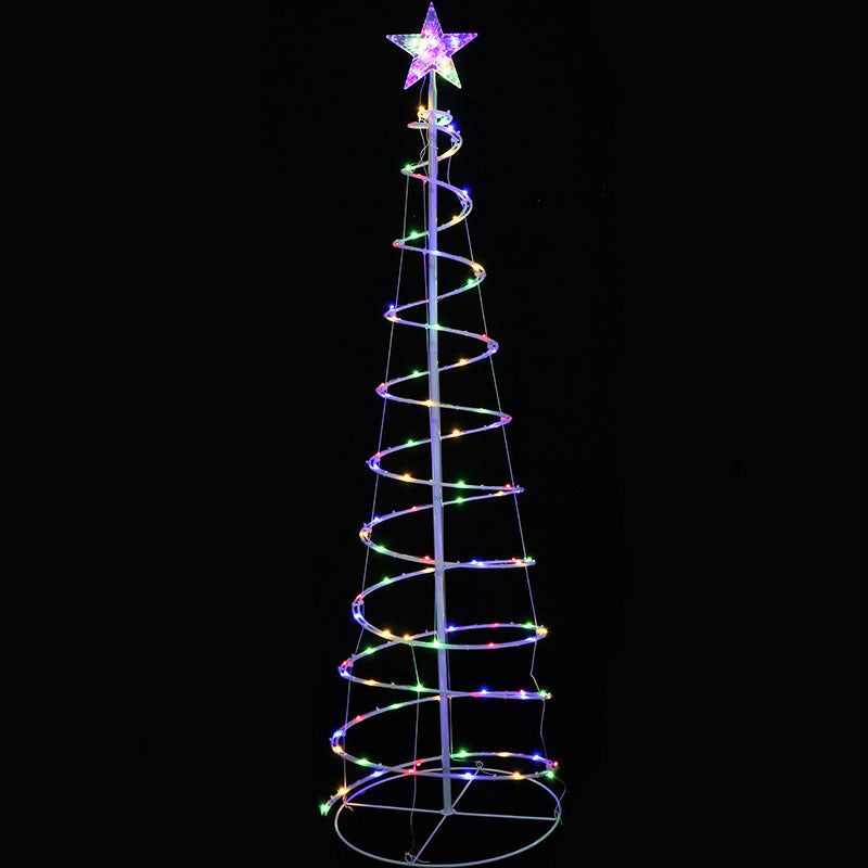 150cm Led Multicolour Spiral Tree – Christmas-shack-australia