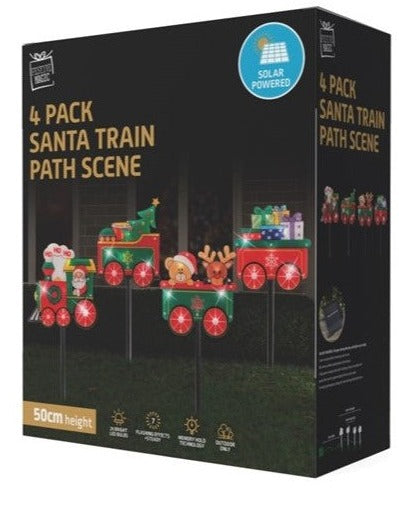 SOLAR SLEIGH/TRAIN PVC LASER STAKES 50cm