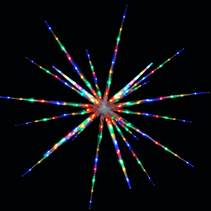 LED BURST STAR - MULTICOLOUR